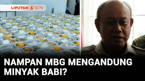 VIDEO: Kepala BGN Tepis Isu Nampan MBG Pakai Minyak Babi: Dijamin Halal