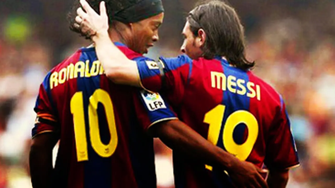 Lionel Messi dan Ronaldinho