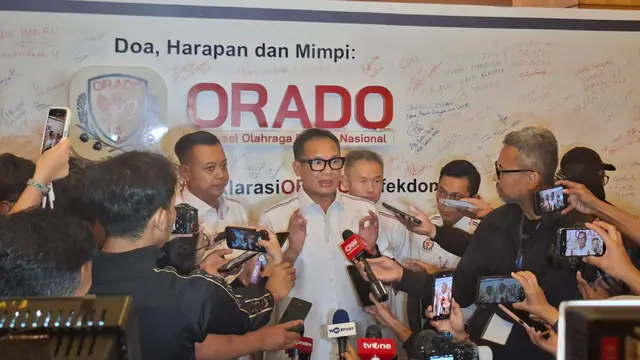 Menpora menghadiri deklarasi ORADO