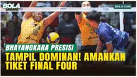 Bhayangkara Presisi Tampil Perkasa Menang Telak 3-0, Amankan Tiket Final Four