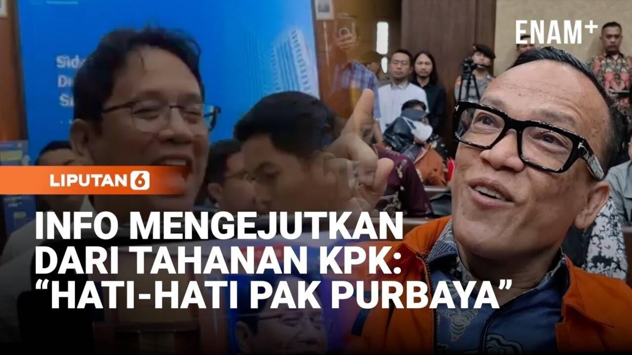 Info Mengejutkan Dari Tahanan KPK: "Hati Hati Pak Purbaya"