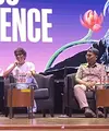 Founder LaLaLa Festival, Carmel Puma, berbincang dalam konferensi pers LaLaLa Festival 2026, di Teater Kecil Taman Ismail Marzuki, Jakarta, Selasa (11/8/2026). (Liputan6.com/Nola Vemiliana)