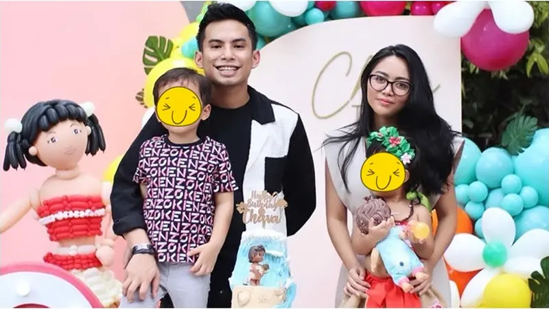 6 Momen Rachel Vennya dan Niko Al Hakim Rayakan Ultah Sang Putri, Kompak