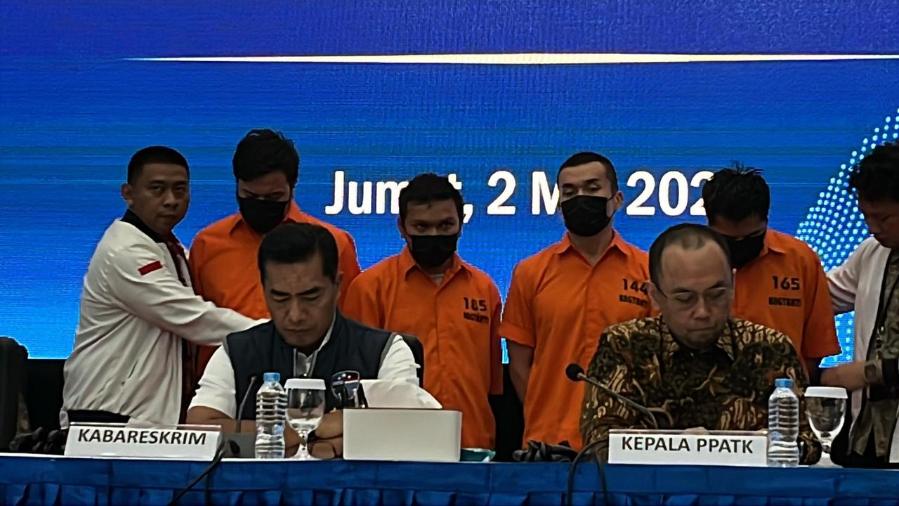 Polisi Ungkap Modus Jaringan Judi Online Situs H55 Hiwin, Sita Uang Rp14,6 Miliar