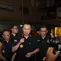 Petugas imigrasi usai merazia apartemen kalibata city. (istimewa).