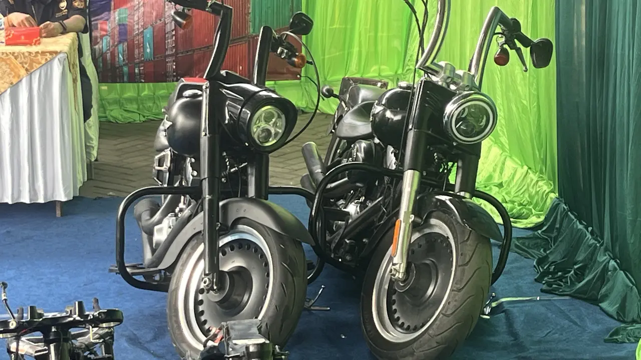 Langgar Permendag, Penyelendupan Harley-Davidson Bekas Asal China Digagalkan