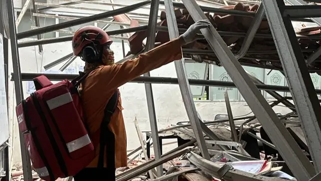 Atap SMKN 1 Cileungsi Ambruk, sudah Diusulkan Renovasi Sejak Tahun 2023