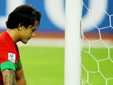 Timnas Indonesia - Indonesia termasuk negara spesialis runner up. Sempat lima kali masuk babak final kompetisi antarnegara di ASEAN atau Piala AFF, Timnas Garuda selalu gagal menjadi juara. (AFP/Mohd Rasfan)