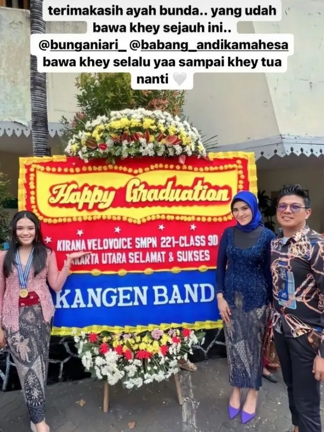 [Fimela] Kelulusan Anak Artis Indonesia