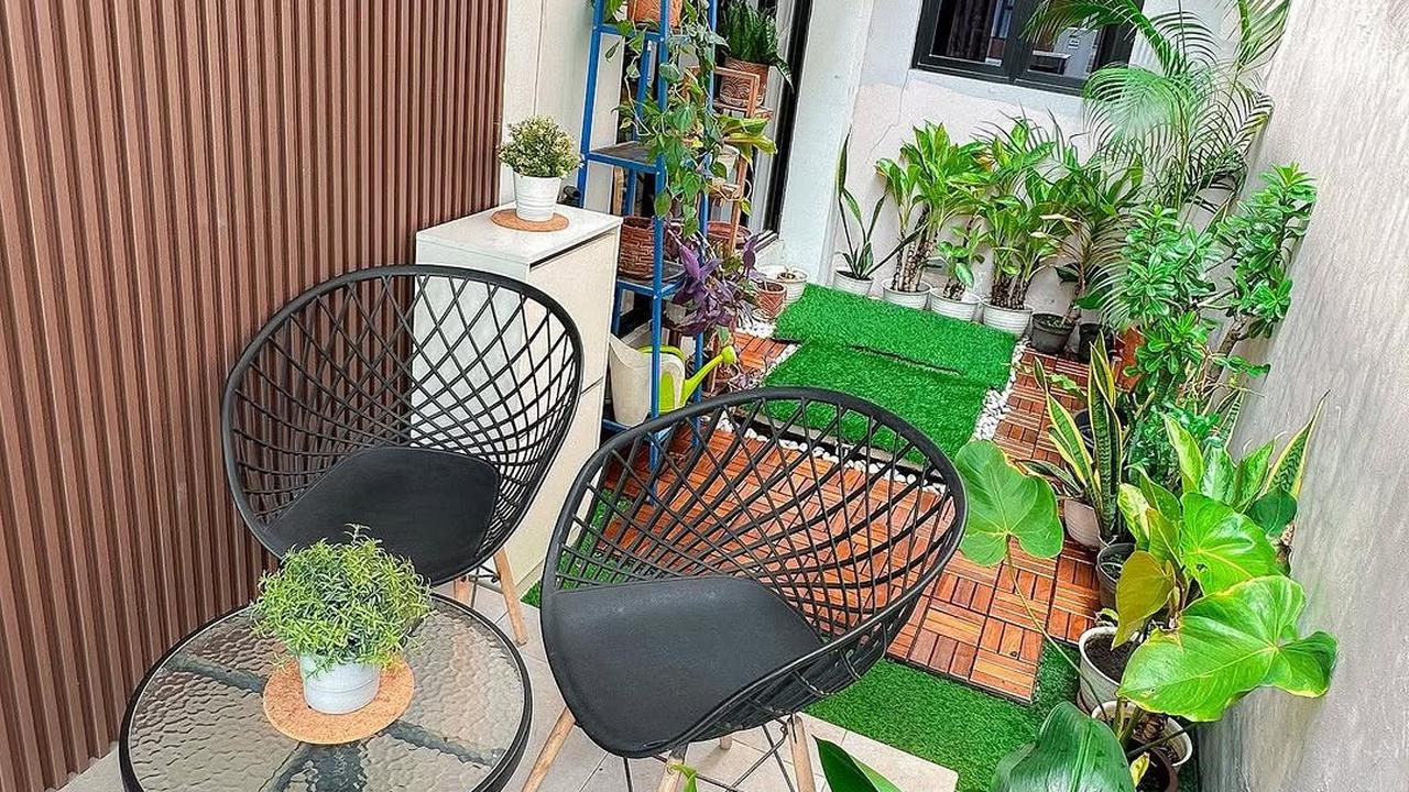 Desain taman dalam rumah minimalis estetik dengan biaya kurang dari Rp 1 juta