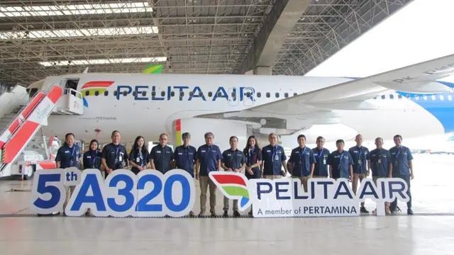 Pelita Air kembali menambah armada baru pesawat Airbus A320 untuk memperkuat bisnis penerbangan komersial berjadwalnya (scheduled flight).