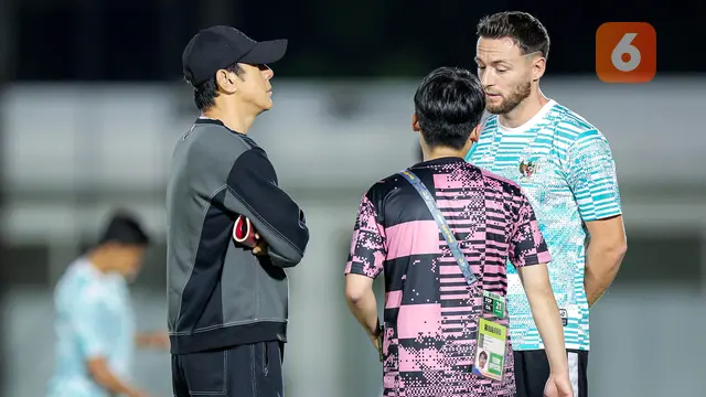 Foto: Melihat Persiapan Terakhir Timnas Indonesia Jelang Hadapi Vietnam Pada Kualifikasi Piala Dunia 2026