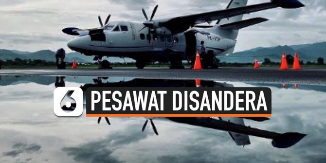 VIDEO: Pesawat Susi Air Disandera Dua Jam Oleh KKB di Papua