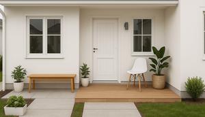 Model Teras Rumah Subsidi Tipe 36 (Foto: ChatGPT)