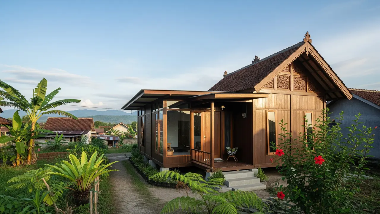 Gambar Rumah Minimalis dari Kayu