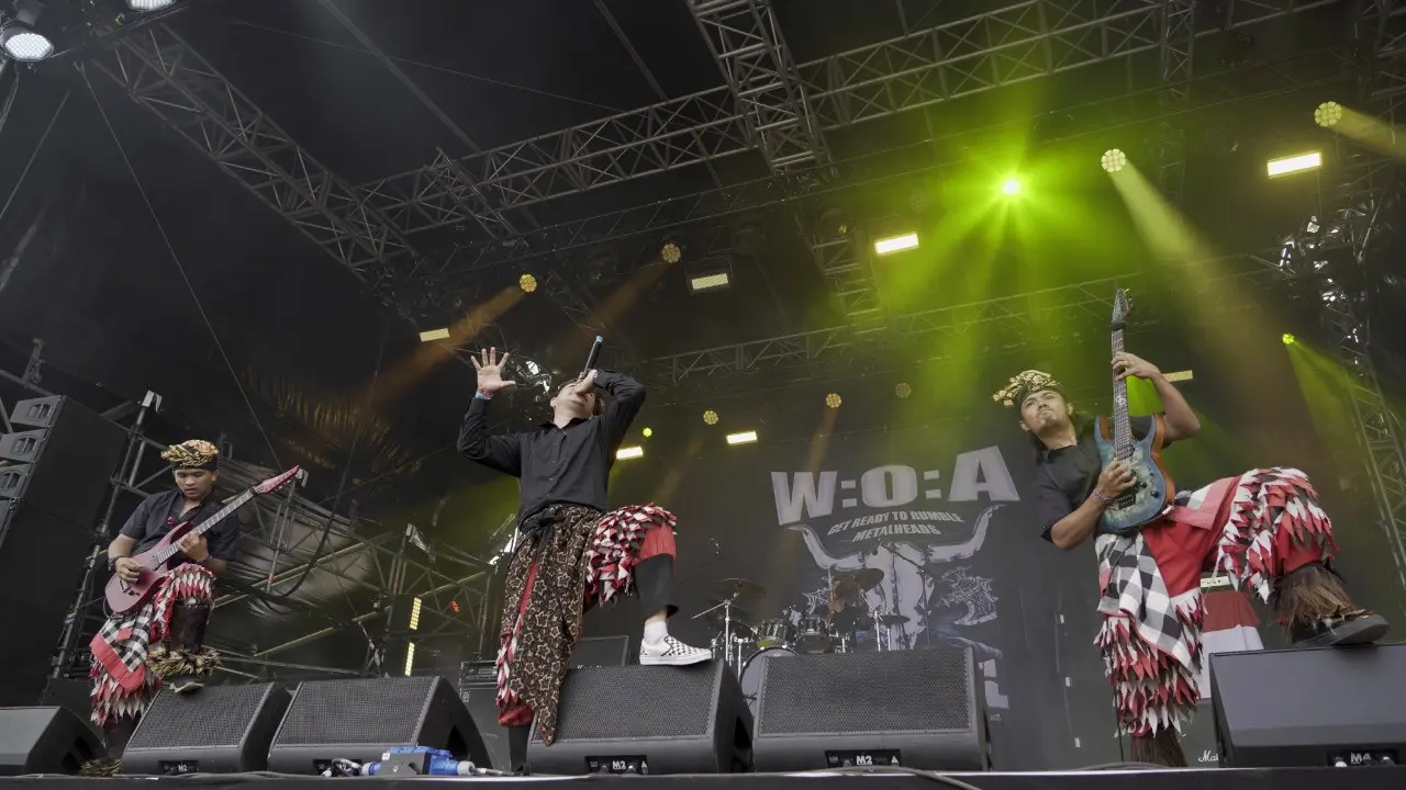 Penampilan Ludicia di Festival Wacken Open Air 2022.