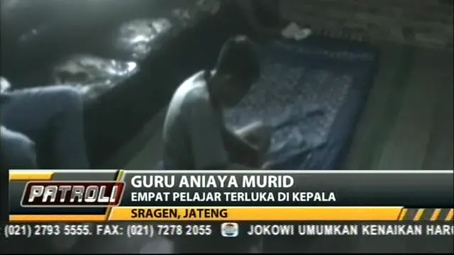Guru Aniaya Murid, Empat Pelajar Terluka di Kepala