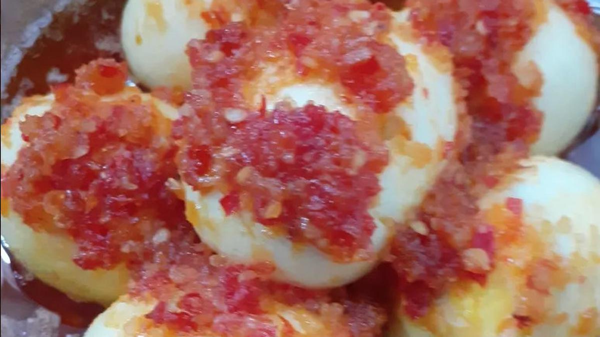 Resep Telur Balado Pedas Manis, Bumbu Meresap Sempurna