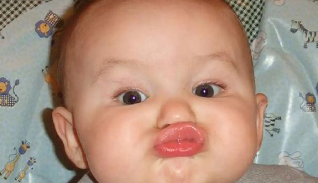 10 Ekspresi Lucu Bayi Yang Menggemaskan - Photo Fimela.com