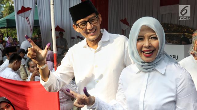 4 Fakta Sandiaga dan Nur Asia Uno Positif Covid-19 - News Liputan6.com