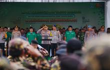 Pimpin Apel Kebangsaan Banser, Kapolri Ingatkan Kesiapsiagaan Hadapi Bencana Saat Libur Nataru