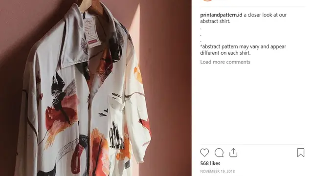(Instagram/ printandpattern.id - https://www.instagram.com/p/BqVH34yn71f/)