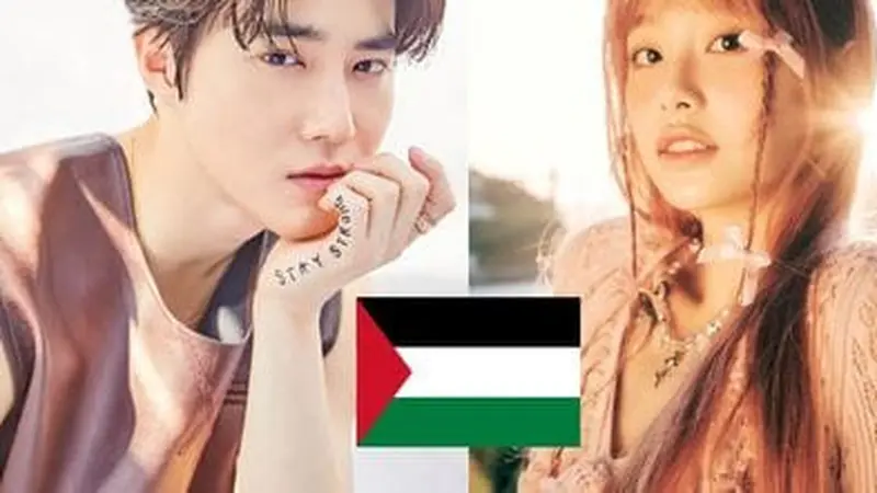 Suho EXO dan Idol KPop Lainnya Galang Bantuan untuk Gaza