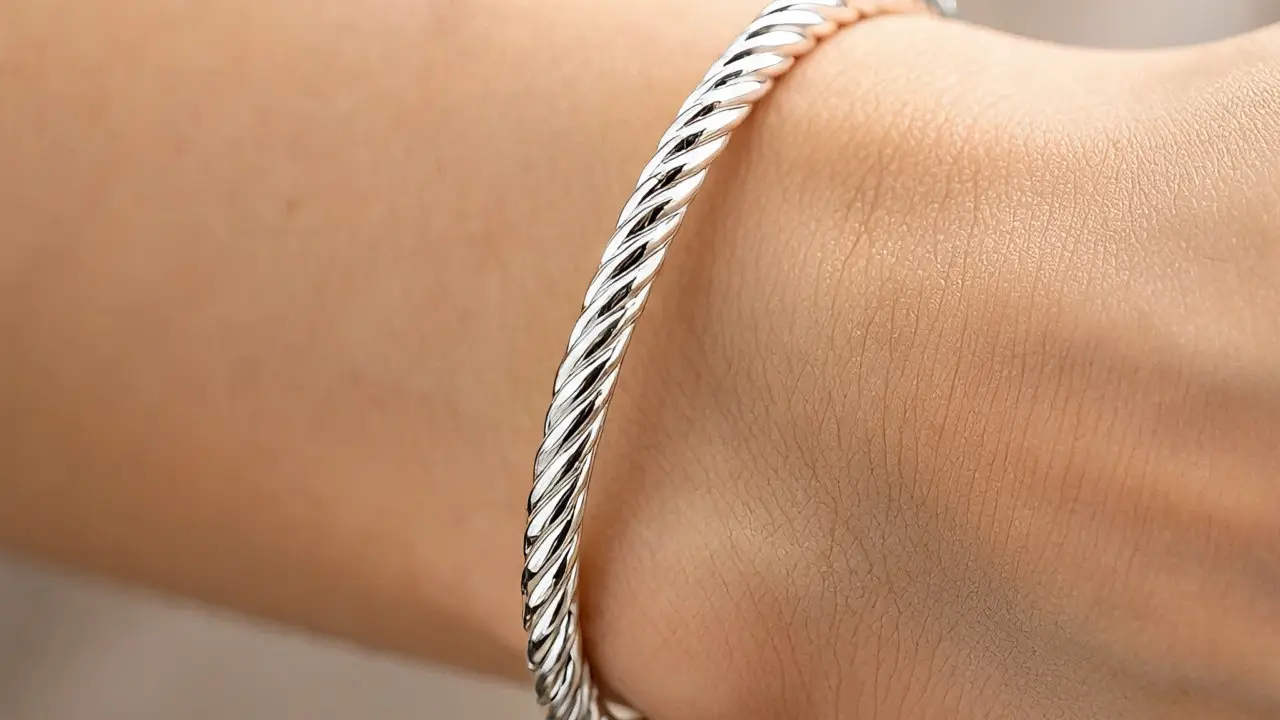 Gelang Emas Putih Model Terbaru
