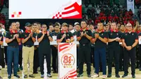 Pembukaan Piala Panglima TNI 2026 cabang olahraga bola basket di GOR Soemantri, Minggu (13/9/2026). (Dok Puspen TNI)