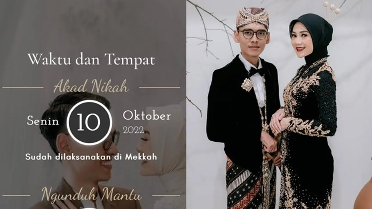 Akui Sudah Menikah di Makkah, Ini 6 Potret Mesra Beni Mulyana dan Istri