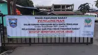 10 Dokter Terpapar Covid-19, RSUD Pasaman Barat Tutup Sementara