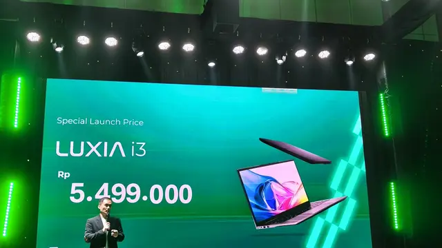 Launching Laptop Luxia i3