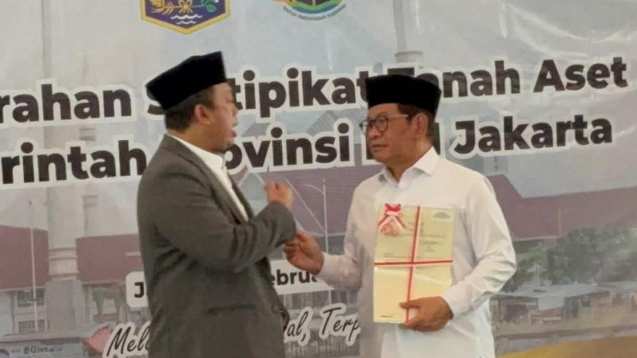DKI Jakarta Raih Rekor MURI atas Sertifikasi Aset Terbanyak Se-Indonesia