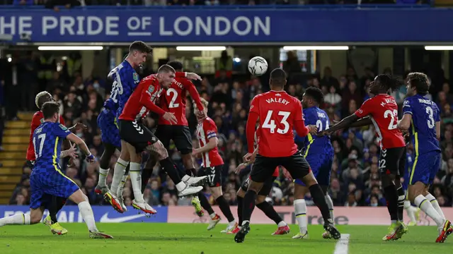 Foto: Chelsea Harus Lalui Babak Tos-tosan untuk Singkirkan Southampton di Babak Keempat Carabao Cup 2021 / 2022