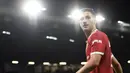 Diogo Dalot dipertahankan oleh Ole pada musim ini usai tampil menawan saat dipinjamkan ke AC Milan. Namun, ia gagal menembus starting eleven karena sang pelatih lebih memilih Aaron Wan-Bissaka untuk mengisi bek kanan. Dalot hanya mampu  tampil sebanyak tujuh kali pada musim ini. (AFP/Oli Scarff)