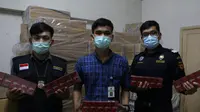 Bea Cukai Sumut Gagalkan Penyelundupan 400 Ribu Batang Rokok Tanpa Cukai