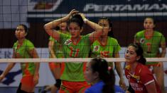 Pemain Jakarta Pertamina Energi Maya Kurnia Indri Sari