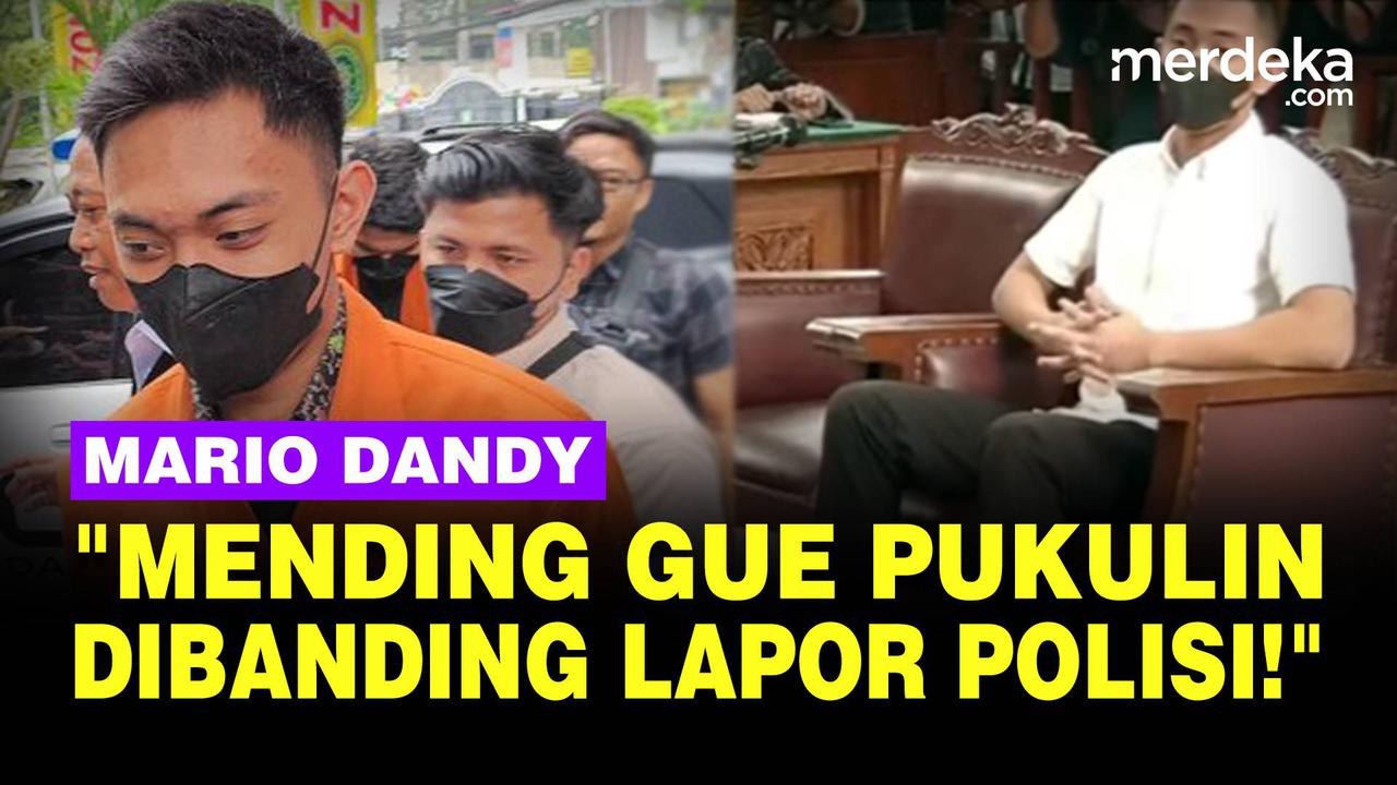 VIDEO: Mario Dandy Ngebet Hajar David, "Sudah 17 Tahun, Mending Gue Pukulin!"