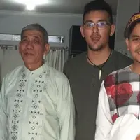 Indra Bekti bersama ayah (Instagram/@indrabekti)