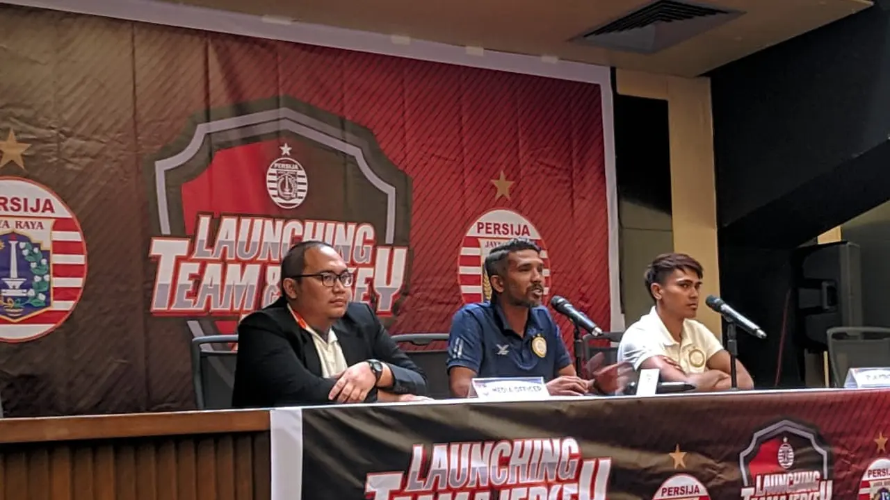 Konferensi pers Persija Vs Geylang International FC.