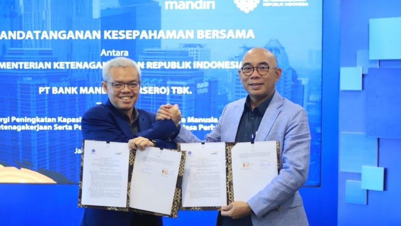 Tahukah Anda? Sinergi Kemnaker Bank Mandiri Perkuat SDM Perbankan Nasional, Ini Targetnya!