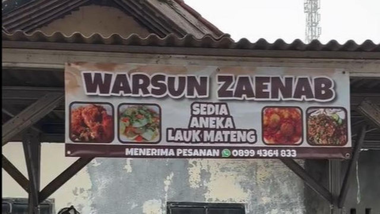 8 Potret Warung Nasi Sederhana Milik Istri Young Lex di Belakang Rumah, Belum Buka Pembeli Sudah Antre