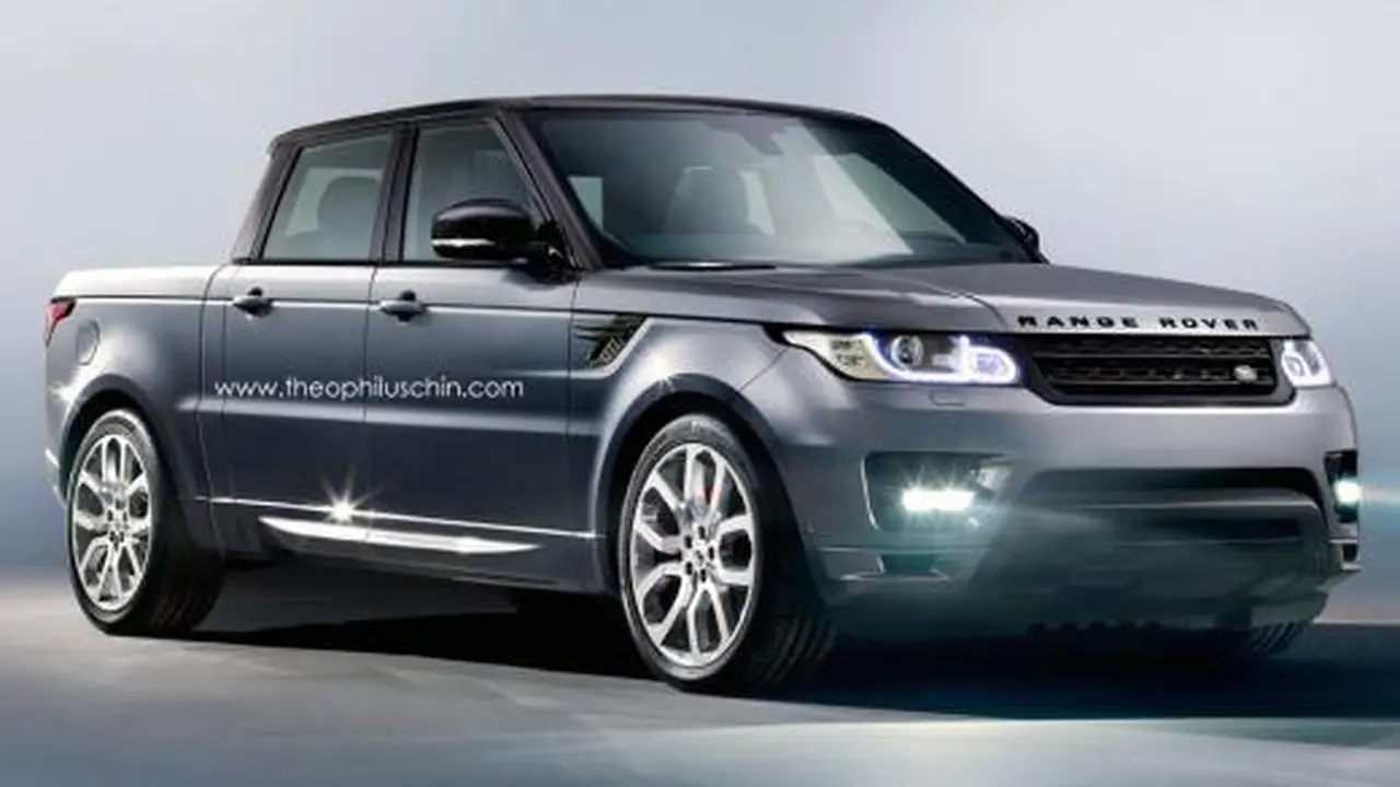 Begini Tampang Aneh Pikap Range Rover