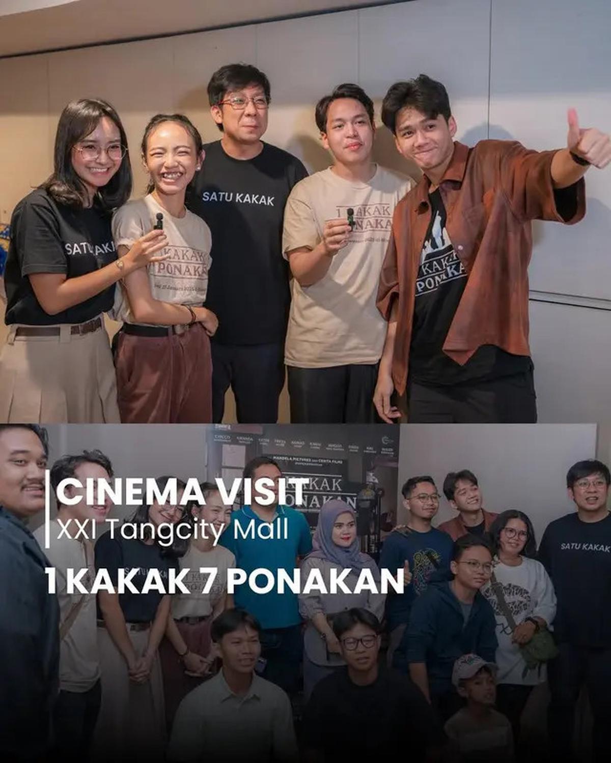 6 Potret Pemain Film 1 Kakak 7 Ponakan Cinema Visit, Raup 147 Ribu hingga Hari Ketiga