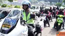 Citizen6, Bogor: Konvoi keliling dilakukan untuk berkampanye mengenai kepedulian tertib lalu lintas serta kepedulian terhadap lingkungan dalam Program Penghijauan. (Pengirim: Tri Iswanto)
