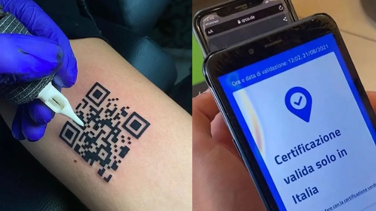 Viral, Pria Bikin Tato Barcode Sertifikat Vaksin Covid-19 di Lengan