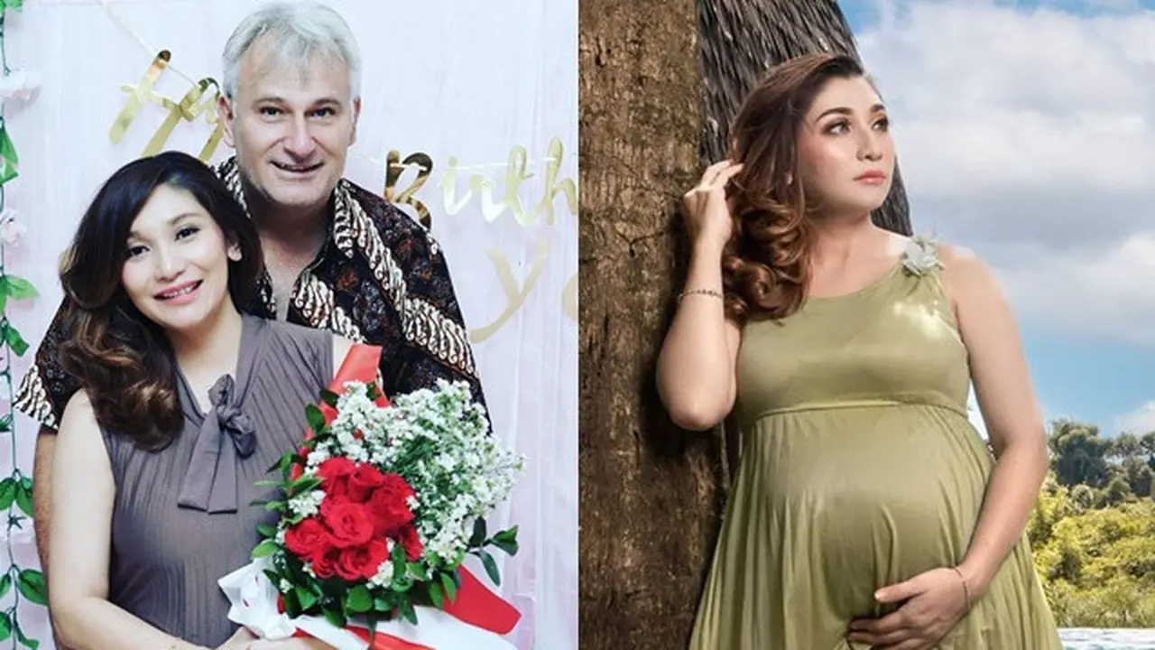 Hamil Anak Ketiga, Ini 6 Gaya Maternity Shoot Baby Margaretha yang Memesona