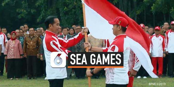VIDEO: Jokowi Lepas 841 Atlet Indonesia yang Berjuang di SEA Games 2019
