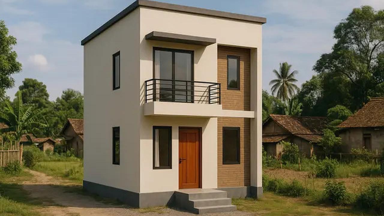 8 Model Rumah 6x9 di Kampung 2 Lantai yang Tampak Mewah Tapi Murah, Cocok untuk Keluarga Modern