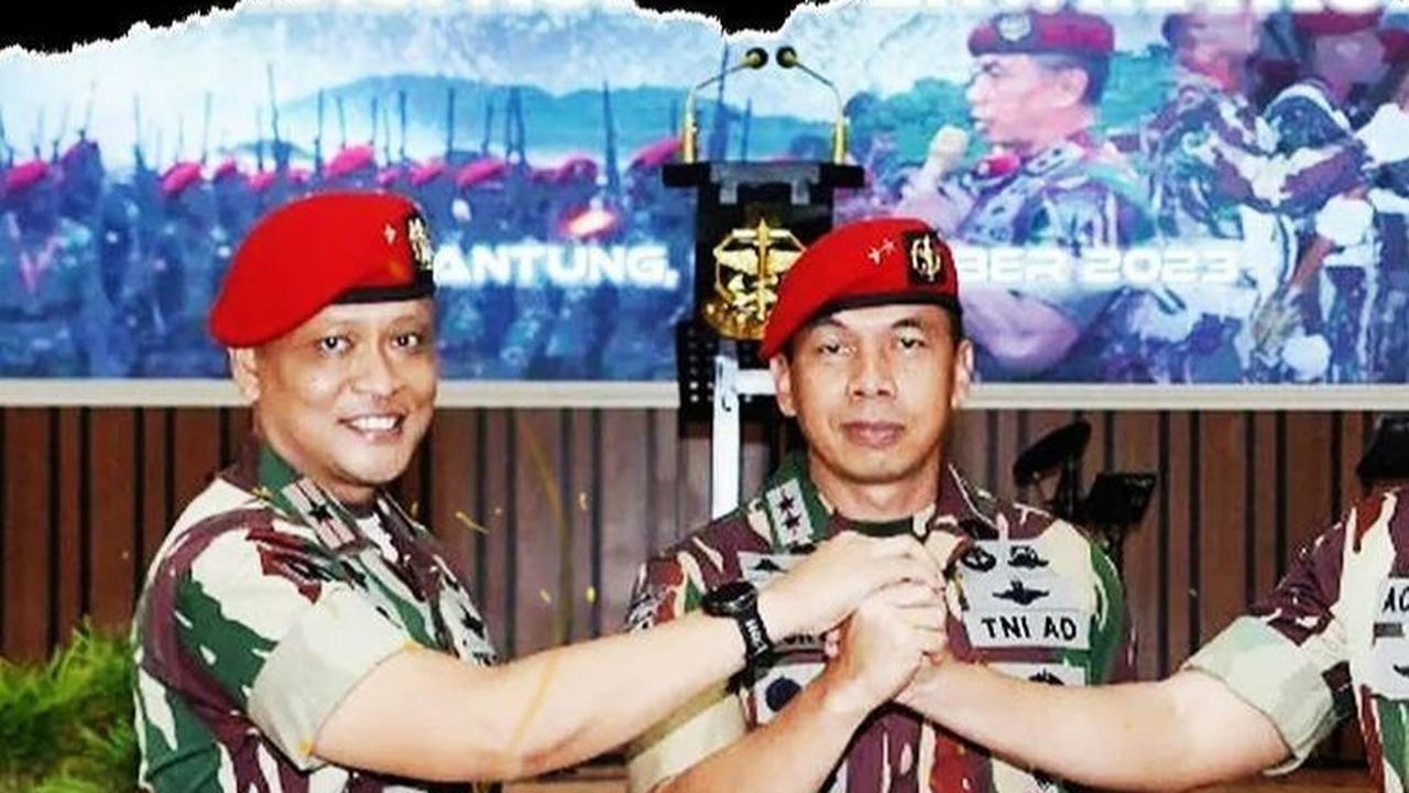 Sebelumnya, Jenderal Bintang 1 TNI ini menjabat sebagai Danpusdiklatpassus Kopassus.<br>